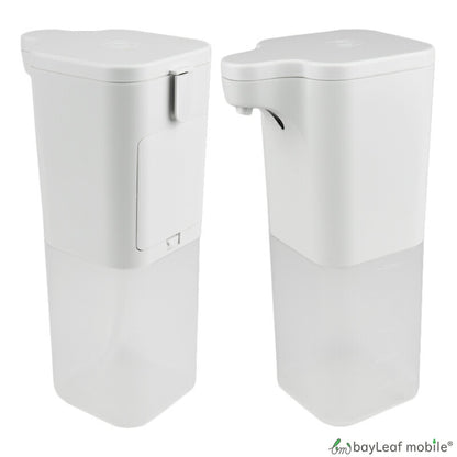 ソープディスペンサー ハンドソープ 泡 センサー式 防水 アルコール 消毒液 IPX4 自動 500ml キッチン 台所 洗面 化粧 トイレ 病院 学校 電池式