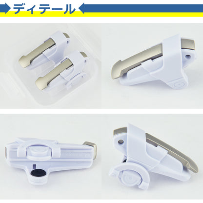 スマホ ゲーム コントローラー 左右セット ホワイト 静電容量式 射撃用 押しボタン式 高速射撃 パッド iPhone Android タブレット モバイル 高耐久 高品質 贈り物 プチギフト 誕生日 プレゼント
