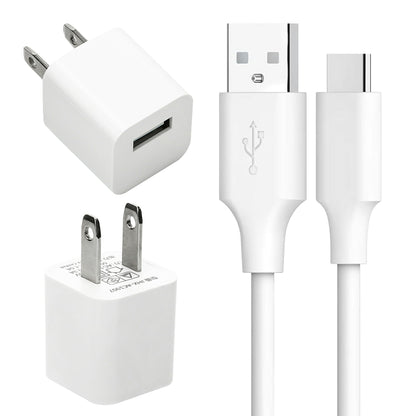 USB 電源 アダプタ タイプC ケーブル 2.0m 充電器 セット 1ポート Type-C AC 充電 折りたたみ コンセント iPhone iPad スマホ タブレット Android 各種対応 コンパクト 旅行 PSE認証