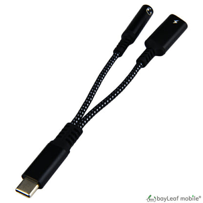 2in1 タイプC イヤホン 変換 ケーブル PD3.0 DAC内蔵 Type-C イヤホンジャック 3.5mm Aux端子 USB-C アダプタ 充電 音楽 同時