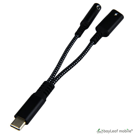 2in1 タイプC イヤホン 変換 ケーブル PD3.0 DAC内蔵 Type-C イヤホンジャック 3.5mm Aux端子 USB-C アダプタ 充電 音楽 同時