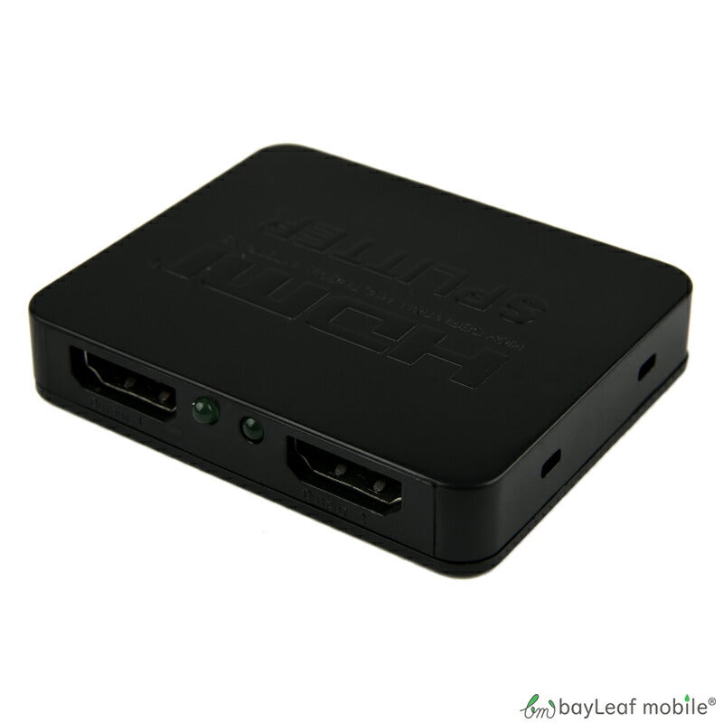 HDMI 分配器 スプリッター 1入力2出力 4K フルHD 3D 分配 同時出力 AV ブルーレイ ゲーム PS4 PC