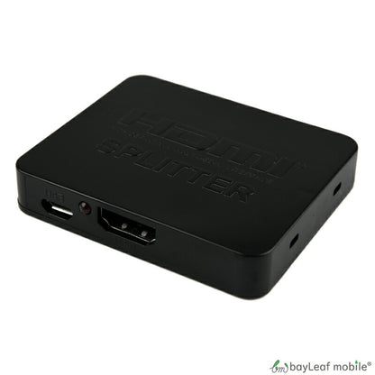 HDMI 分配器 スプリッター 1入力2出力 4K フルHD 3D 分配 同時出力 AV ブルーレイ ゲーム PS4 PC