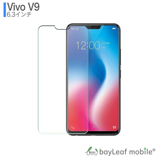 Vivo V9 ヴィヴォ フィルム ガラスフィルム 液晶保護フィルム クリア シート 硬度9H 飛散防止 簡単 貼り付け