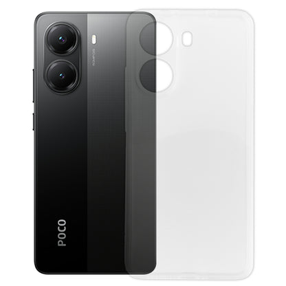 Xiaomi POCO X7 Pro ケース クリア TPU ソフト カバー 小米 シャオミ SIMフリー シンプル ケース スマホ 衝撃吸収 透明 クリア シリコン 耐衝撃 保護