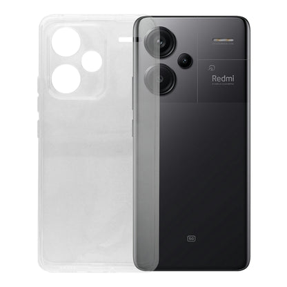 Xiaomi Redmi Note 13 Pro+ ケース カバー 小米 シャオミ シンプル ケース スマホ 衝撃吸収 透明 クリア シリコン ソフト ケース TPU 耐衝撃 保護
