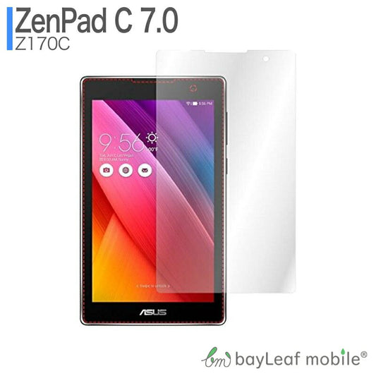 ZenPad C 7.0インチ Z170C フィルム ガラスフィルム ゼンパッド 液晶保護フィルム クリア シート 硬度9H 飛散防止 簡単 貼り付け