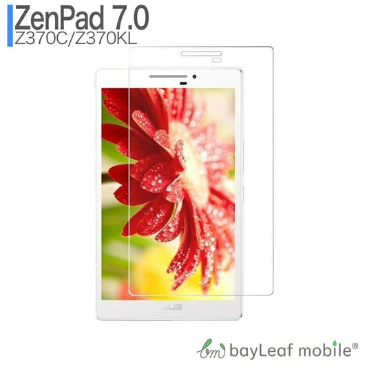Z370C フィルム ZenPad 7.0インチ ガラスフィルム 液晶保護フィルム クリア シート 硬度9H 飛散防止 簡単 貼り付け